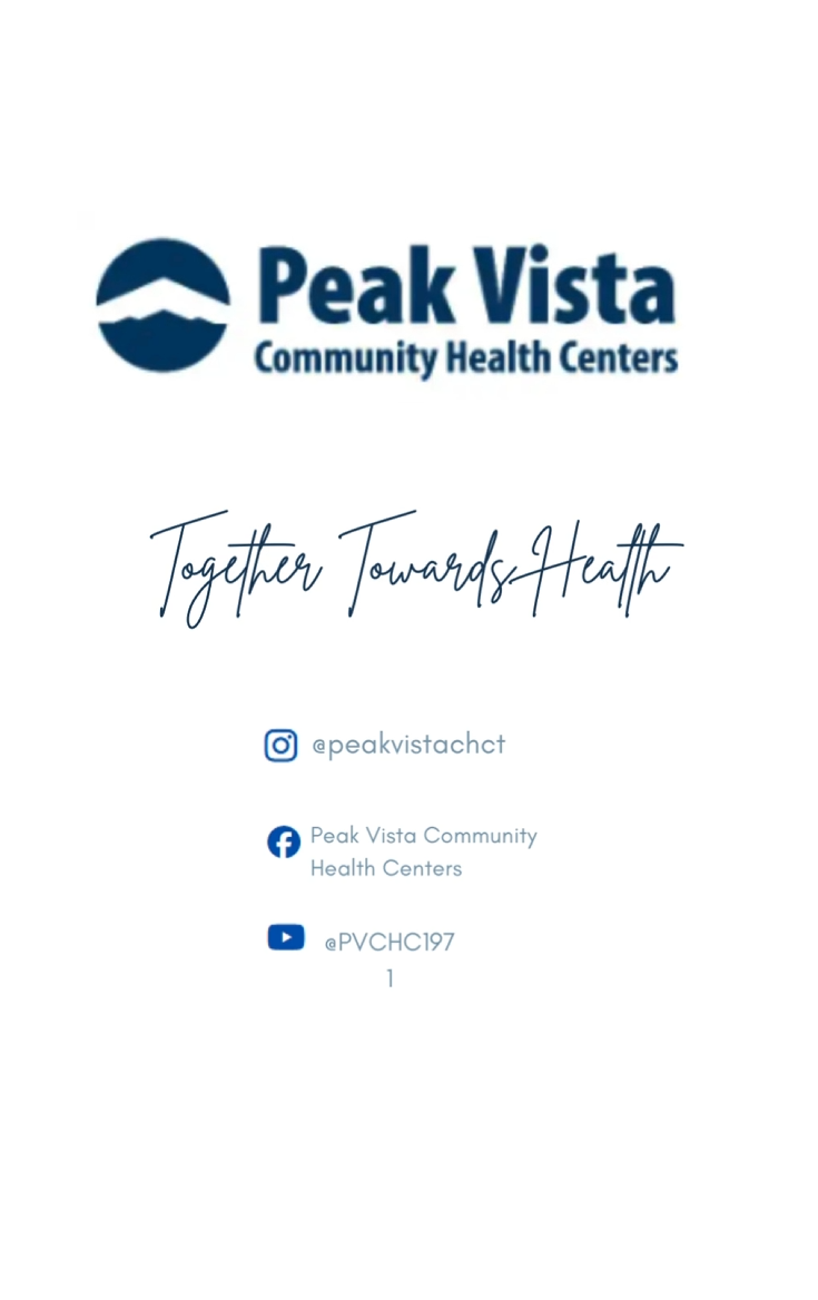 Peak Vista logo and guideline visuals