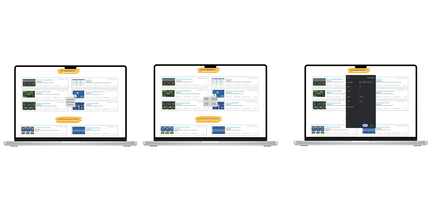 Role visuals for OPPI Data Hub redesign